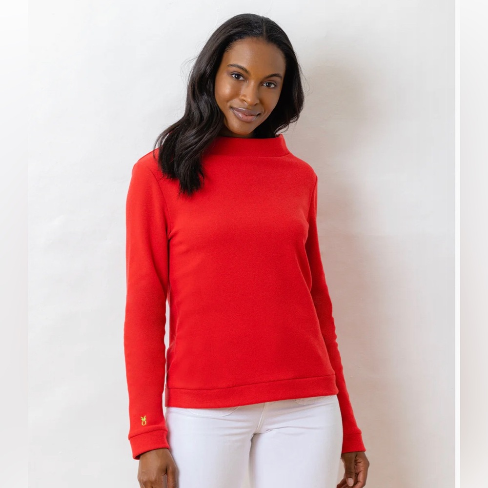 Dudley Stephens Brighton Boatneck XL EUC Red